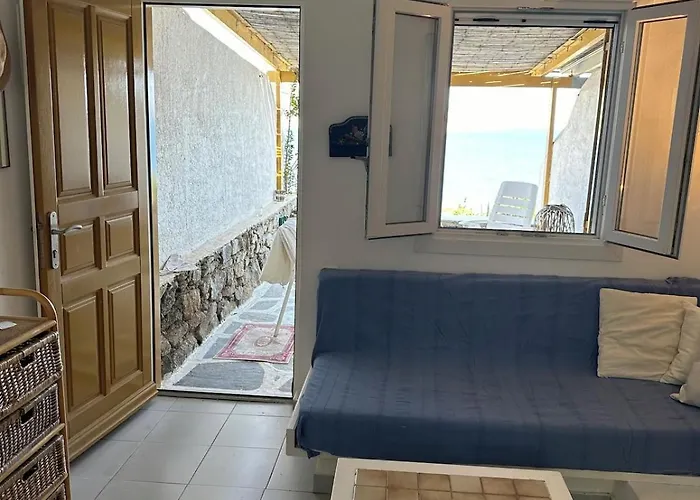 Dreamy Mykonos House - Panoramic Ornos Views, Pool & Walk To The Ferienhaus