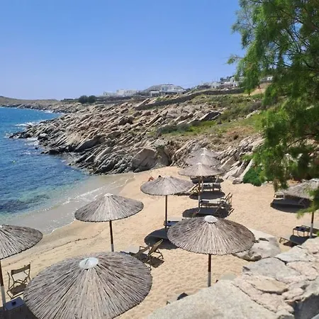 Dreamy Mykonos House - Panoramic Ornos Views, Pool & Walk To The Дом отдыха *