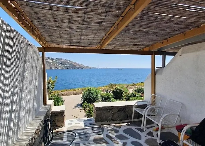 Ferienhaus Dreamy Mykonos House - Panoramic Ornos Views, Pool & Walk To The *